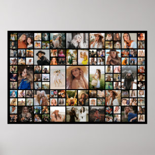 105 Fotocollage Herinnering Poster