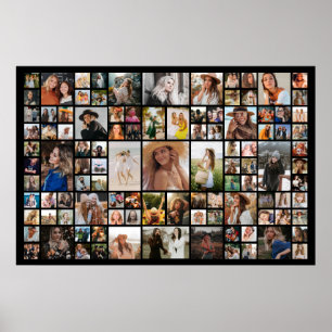 105 Fotocollage Herinnering Poster
