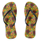 105 - Neon Skull Teenslippers (Voetbed)