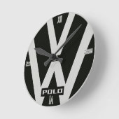 105 VW Polo Logo Accessories Watches Ronde Klok (Hoek)
