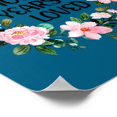 105 Years Loved Women Men 105 Years Old Cool 105th Poster (Hoek)