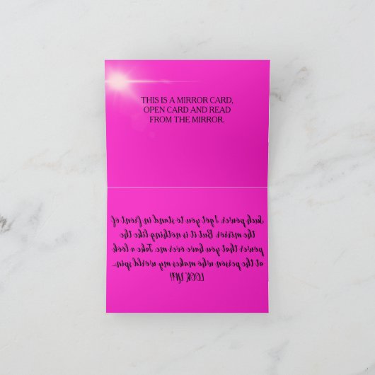 105C - maakt mijn wereld draaiend Bedankkaart (Binnen)