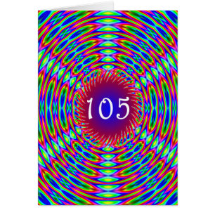 105e Abstracte Trippy-cirkels van de geboorte