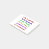 105e verjaardag Mijlpalen Post-it® Notes (Schuin)