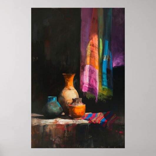 1063 Drie vazen Poster (Voorkant)