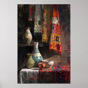 1065 Drie vazen Poster