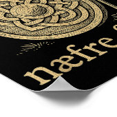 1066 Naefre Forgyt Never Forget Viking England His Poster (Hoek)