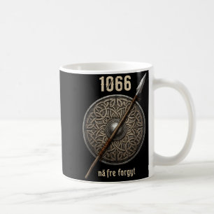 1066 Naefre Forgyt Nooit Vergeten Viking Engeland Koffiemok