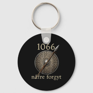 1066 Naefre Vergyt Nooit Vergeten Viking Engeland Sleutelhanger