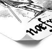 1066 Never Forget Naefre Forgyt Funny English Hist Poster (Hoek)