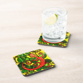 106 - Rode Onderzetters van Gecko (Rechterzijde)