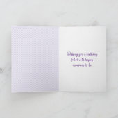 106e geboorteballonnen op het hart kaart (Binnen)