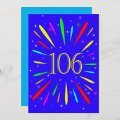 106e Uitnodiging op zaterdag (Voorkant / Achterkant)