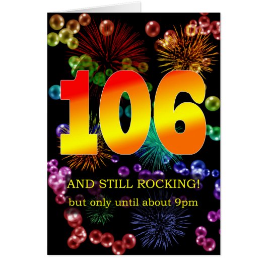 106e verjaardag nog steeds in opstand (Voorkant)