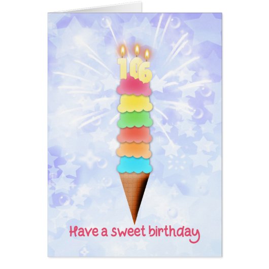 106th Birthday Giant Ice Cream (Voorkant)