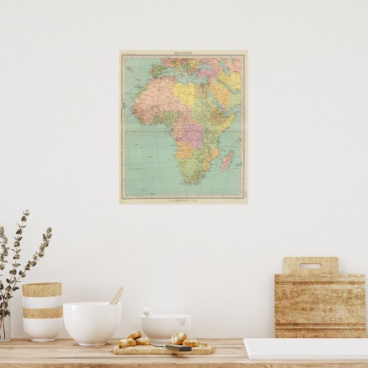 10708 Afrika Poster (Keuken)