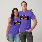 1072 Formule 1 raceauto vrienden T-shirt (Unisex)