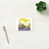 1074 Doe het de eerste keer juiste cartoon Post-it® Notes (Kantoor)