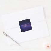 107:1 VIERKANTE STICKER (Envelop)