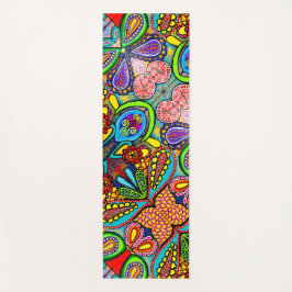 107 - Cellular Art Yoga Mat