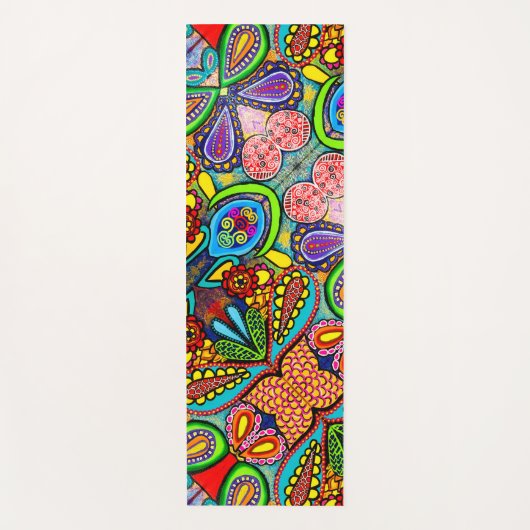 107 - Cellular Art Yoga Mat (Voorkant)