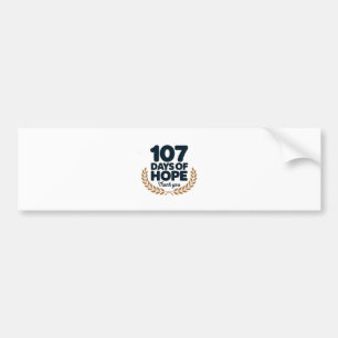 107 dagen VAN hoop dank je kamala VS Bumpersticker