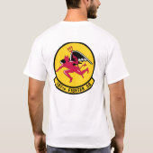 107 FS rode duivels T-shirt (Achterkant)