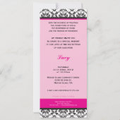 107 Jodene - BAT MITZVAH UITNODIGINGEN :: ceremoni (Achterkant)