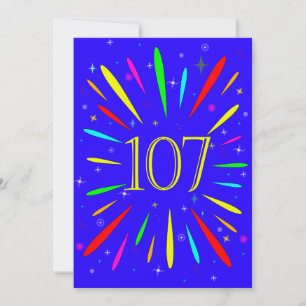 107e Uitnodiging op verjaardag