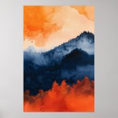 1081 Dromerige sereniteit Poster (Voorkant)