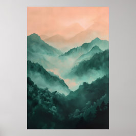 1084 Dromerige sereniteit Poster