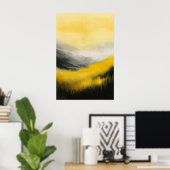 1085 Dromerige sereniteit Poster (Thuiskantoor)