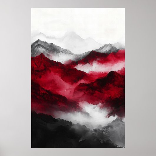 1089 Dromerige sereniteit Poster (Voorkant)