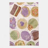 108 Asian Cookies Tea Towel Theedoek (Verticaal)