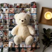 108 Fotocollage Unieke gepersonaliseerde DIY Custo Fleece Deken