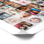 108 Fotocollage Unieke gepersonaliseerde DIY Custo Foto Afdruk (Hoek)