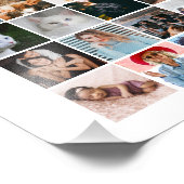 108 Fotocollage Unieke gepersonaliseerde DIY Custo Foto Afdruk (Hoek)