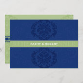 108 Kathy: uitnodigingen voor een repetitiediner (Voorkant / Achterkant)