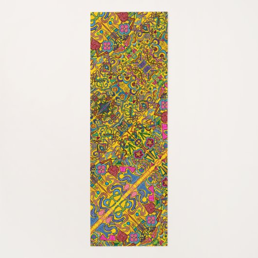 108 - LIFE Yoga Mat (Achterkant)