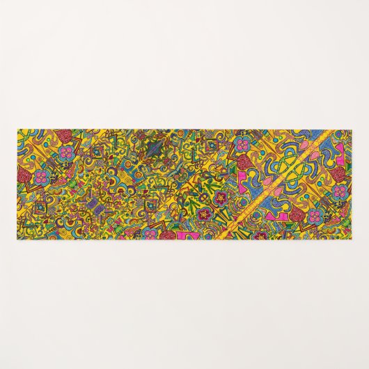 108 - LIFE Yoga Mat (Voorkant (horizontaal))