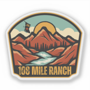 108 Mile Ranch, Brits-Columbia Sticker