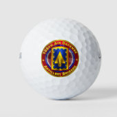 108e brigade van de defensieartillerie golfballen (Voorkant)