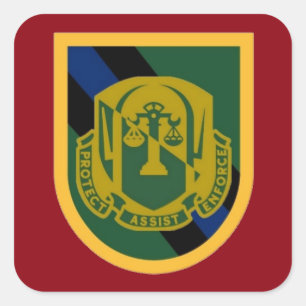 108E MILITAIRE POLITIE CO BERET FLASH/DUI STICKERS