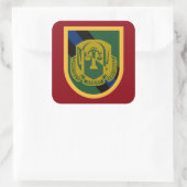 108E MILITAIRE POLITIE CO BERET FLASH/DUI STICKERS (Tas)