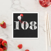 108e verjaardagsballonnen servet (Insitu)