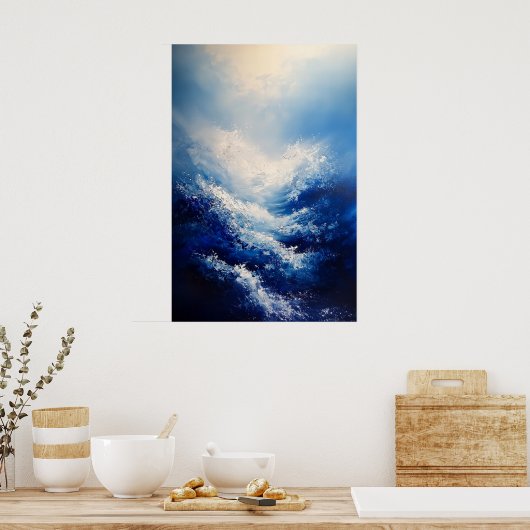 1090 Dromerige sereniteit Poster (Keuken)