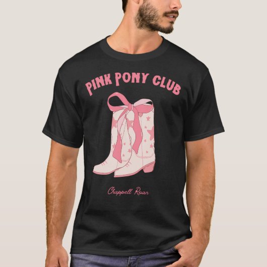 1093 Roze Pony Club T-shirt (Voorkant)