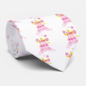 109 jaar oude Birthday Cake Stropdas (Opgerold)