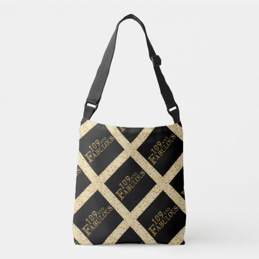 109 Verjaardag Crossbody Tas (Voorkant)