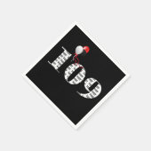 109e Birthday party ballonnen Servet (Hoek)